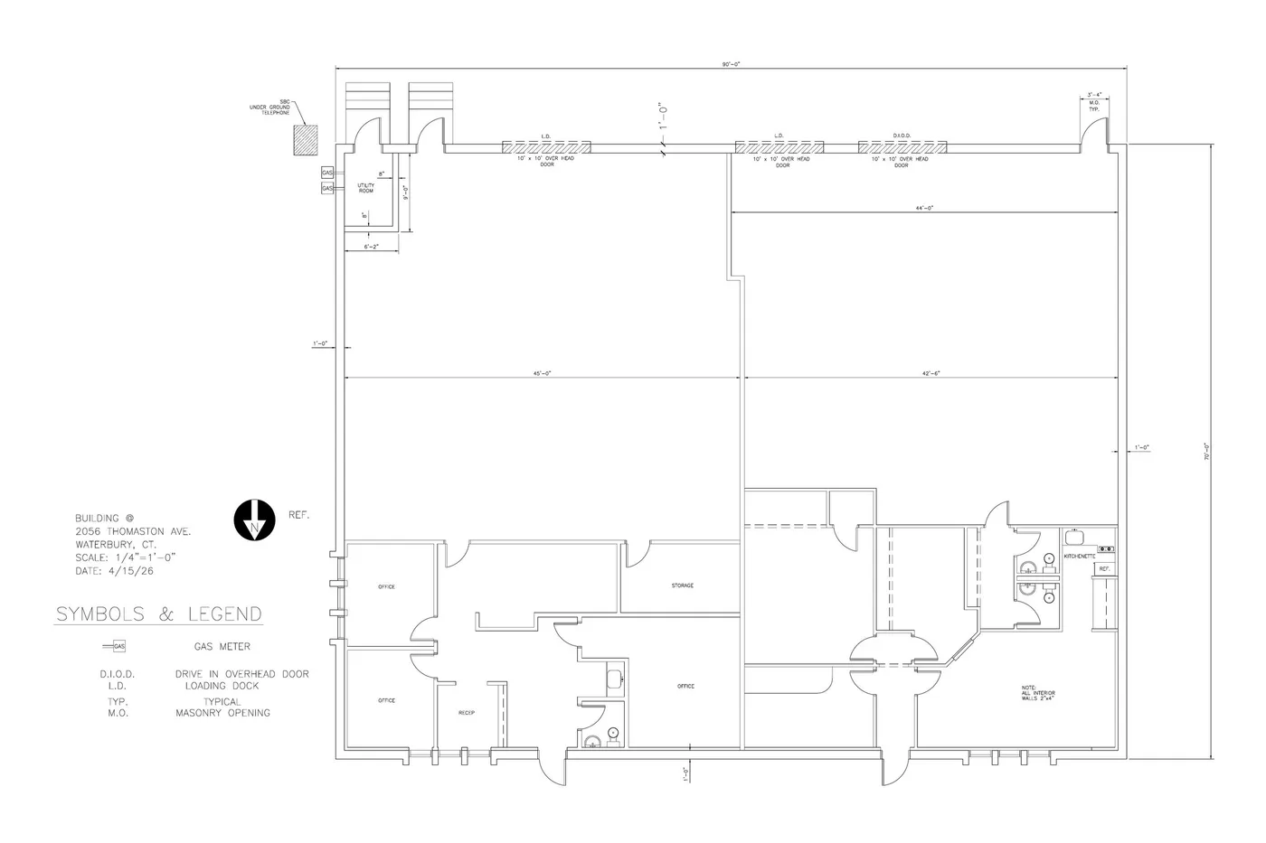 2056 Thom Ave - Both 3,150sf Spaces - Total 6,300sf
